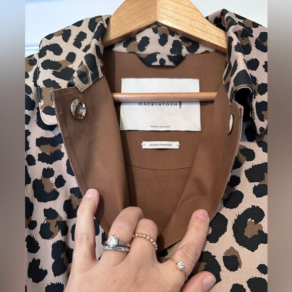 Mackintosh Fairlie Leopard-Print Coat - Picture 13 of 14